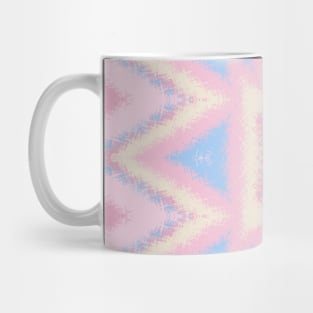 Pencil Strokes of Pastel Colors Mug